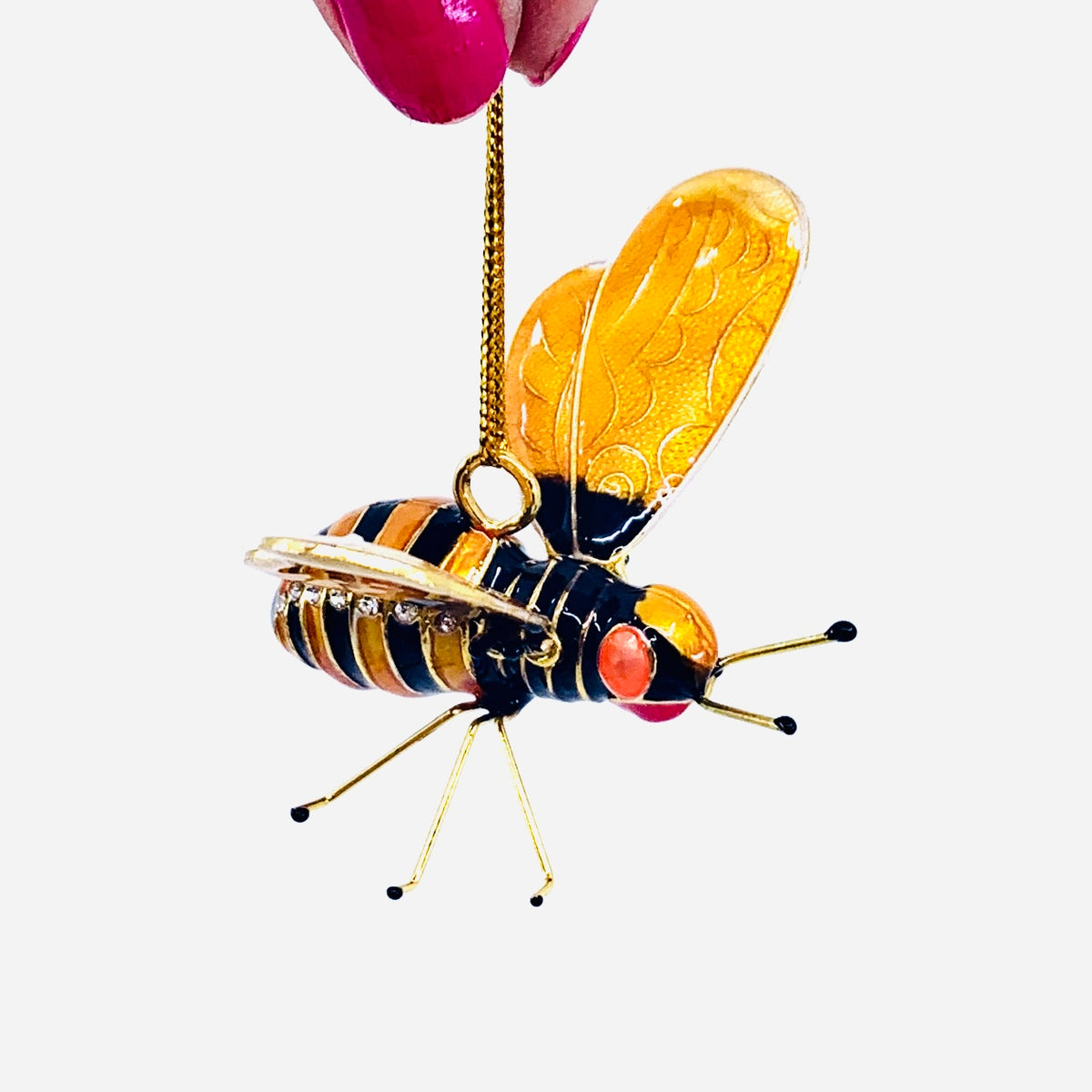 Enamel Motion Ornament 5, Bee