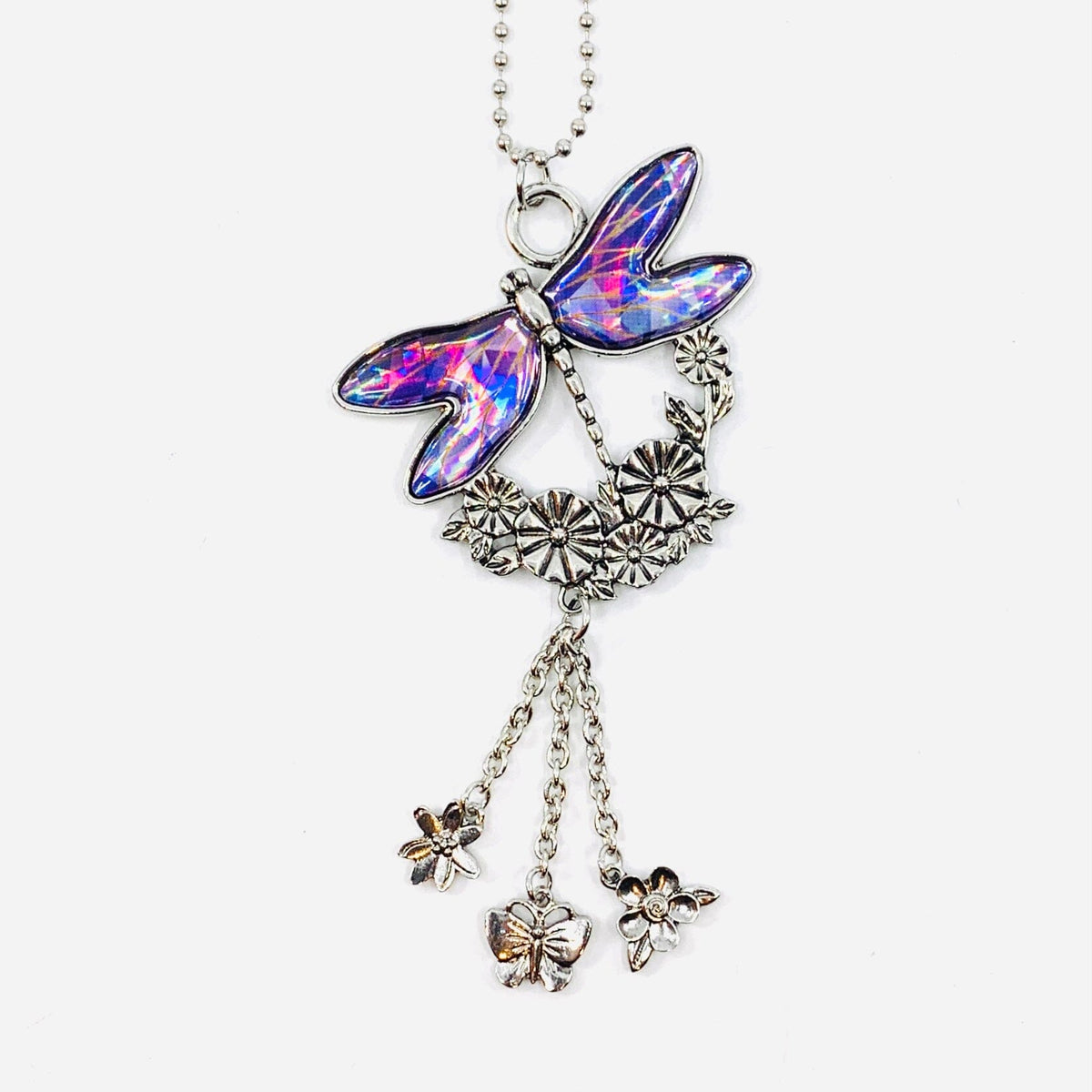 Dragonfly Shimmer Car Charm Ornament GANZ 