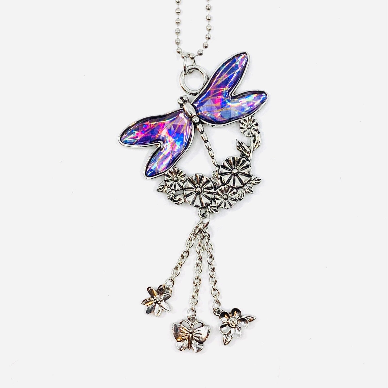 Dragonfly Shimmer Car Charm Ornament GANZ 