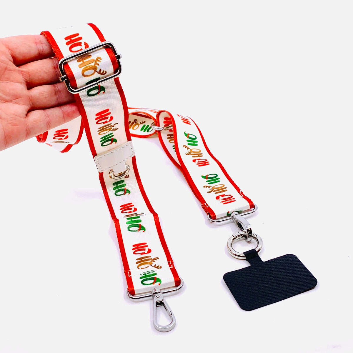 Crossbody Cell Phone Strap, Ho Ho Ho Save The Girls 