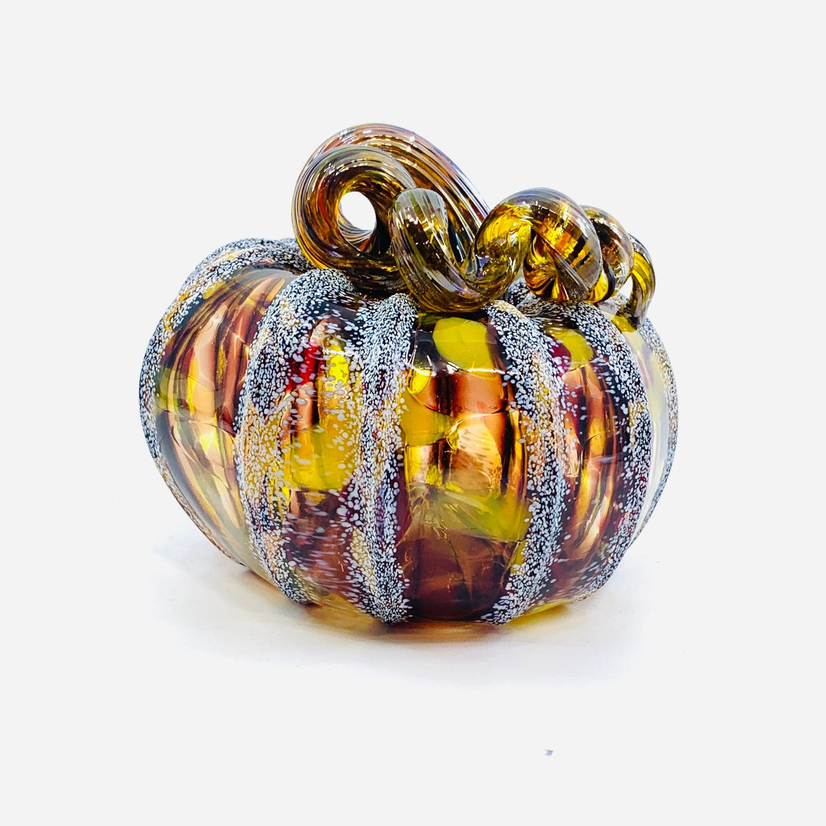 Daily Pumpkin 2457 Oops Squat Gabby Luke Adams Glass Blowing Studio 