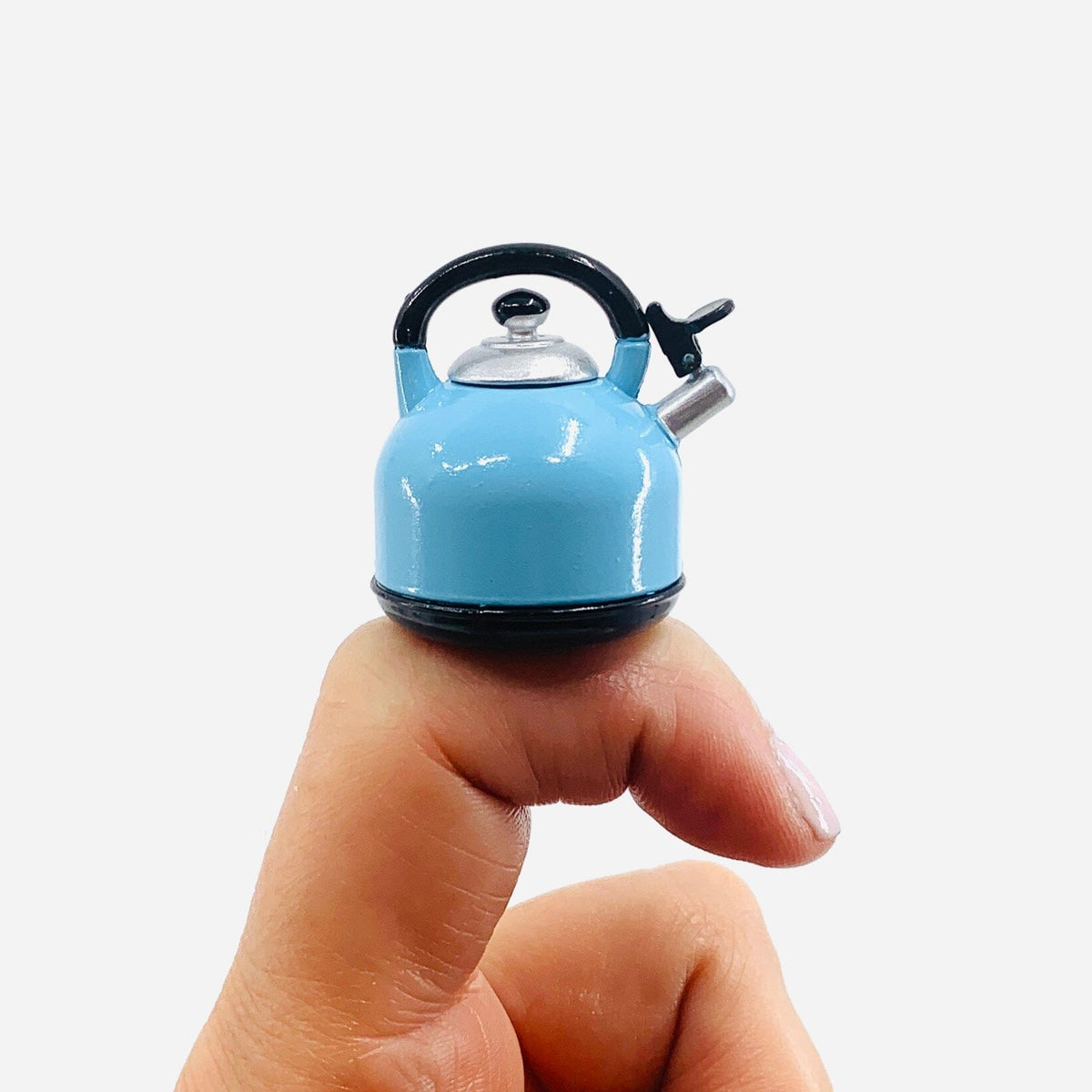 Miniature Kettle, Blue Miniature - 