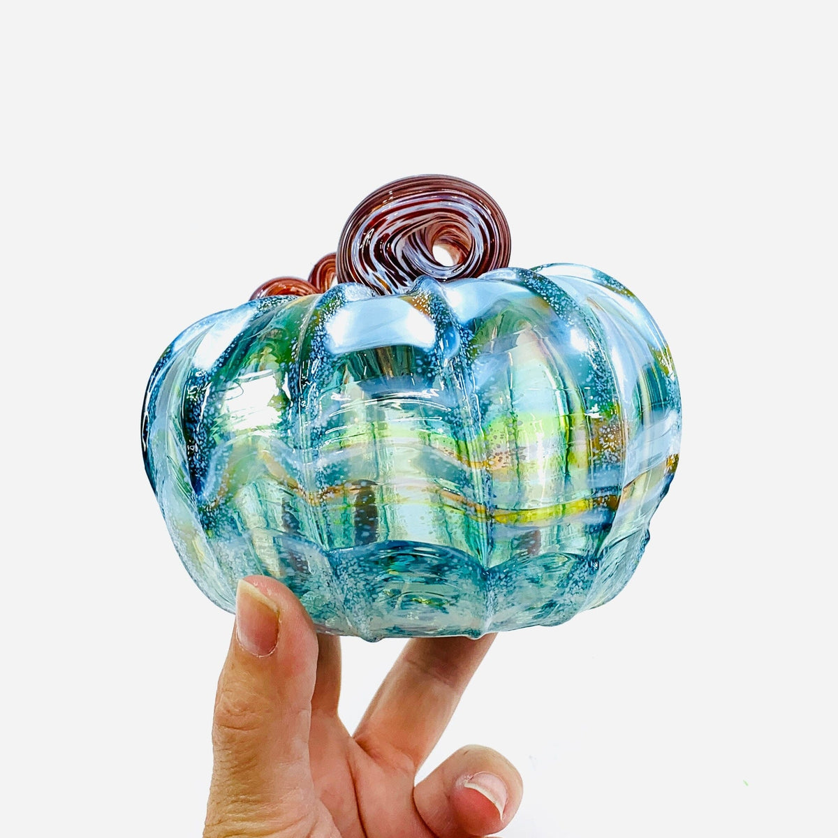 Daily Pumpkin 2921 Oops Squat Gabby Luke Adams Glass Blowing Studio 