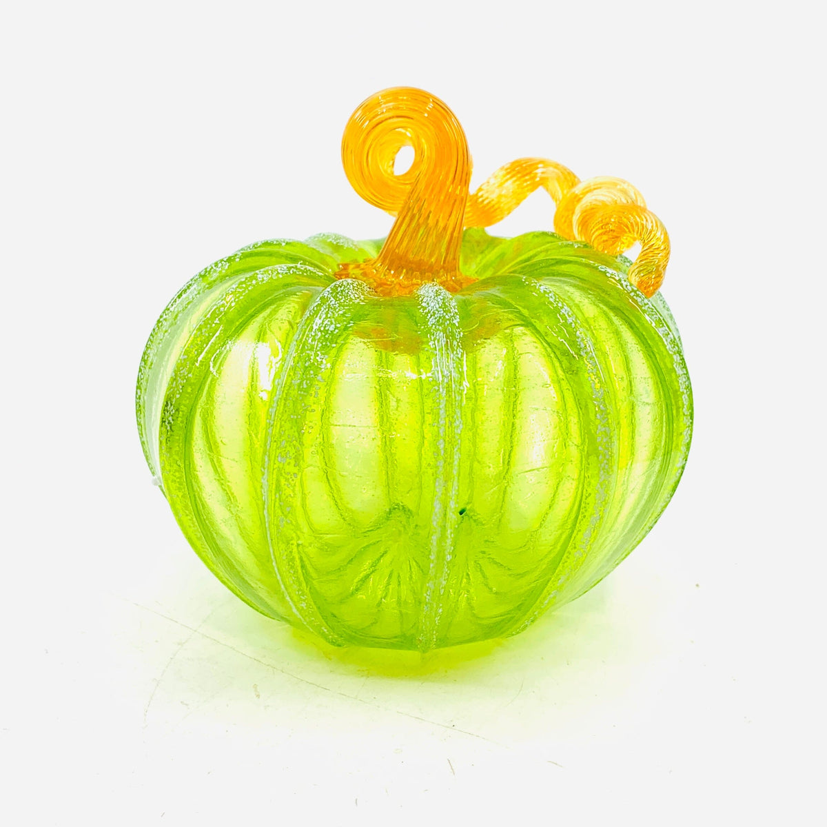 Daily Pumpkin 1284 Squat Daily Pumpkin Luke Adams Glass Blowing Studio 