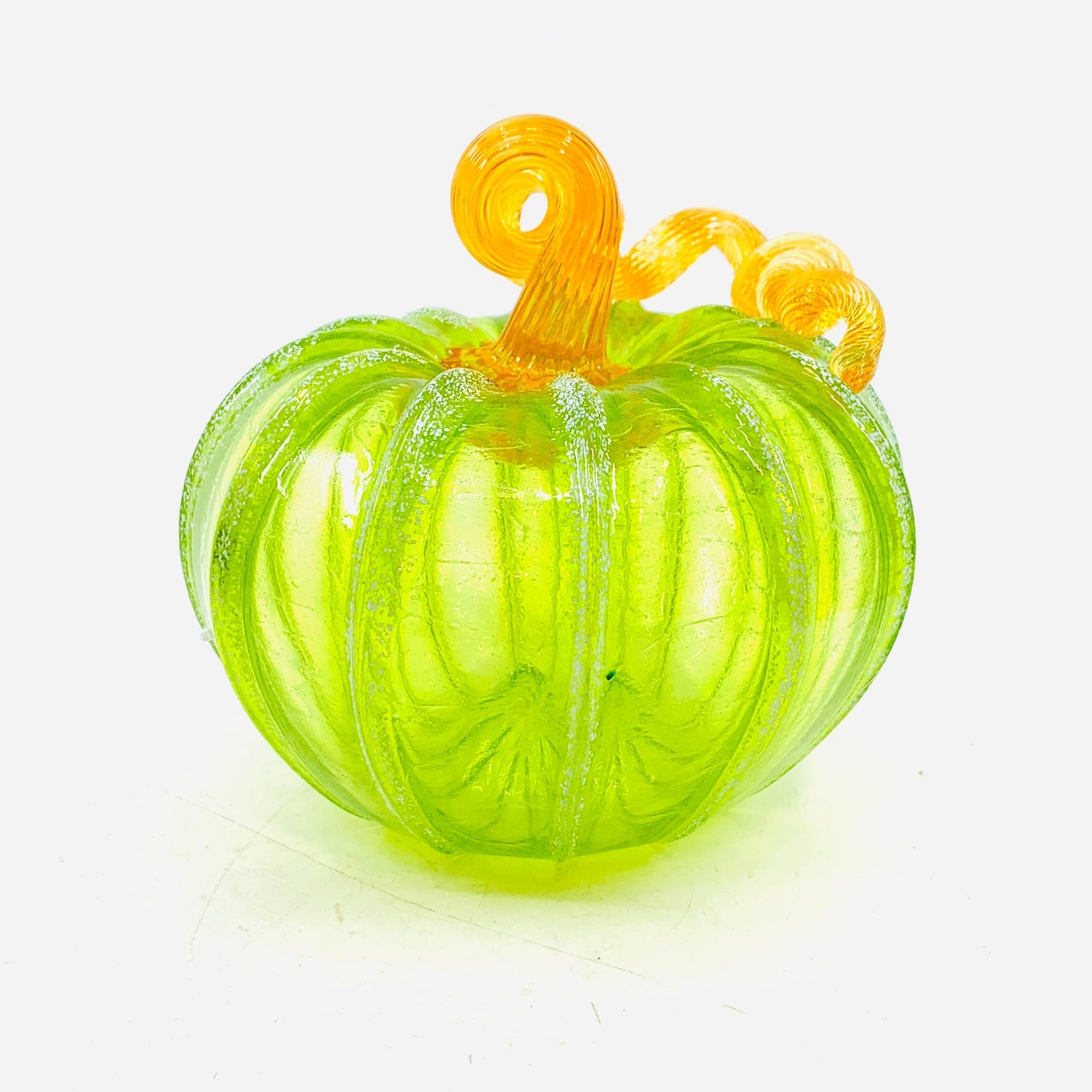 Daily Pumpkin 1284 Squat Daily Pumpkin Luke Adams Glass Blowing Studio 