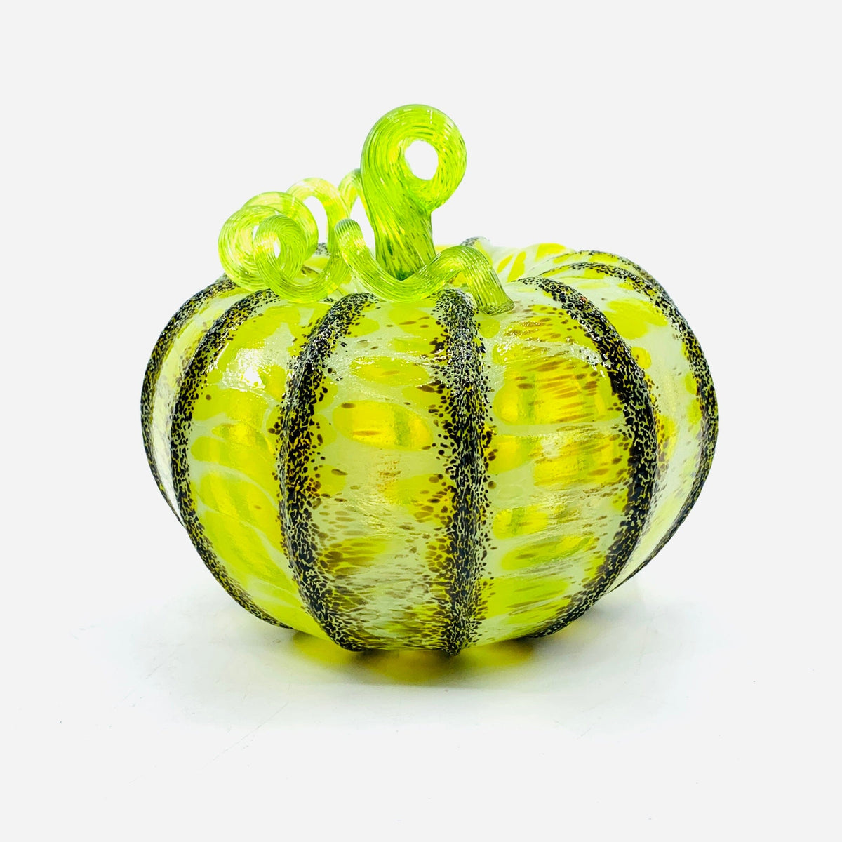 Daily Glow Pumpkin 3805 Fall Squat Gabby Luke Adams Glass Blowing Studio 