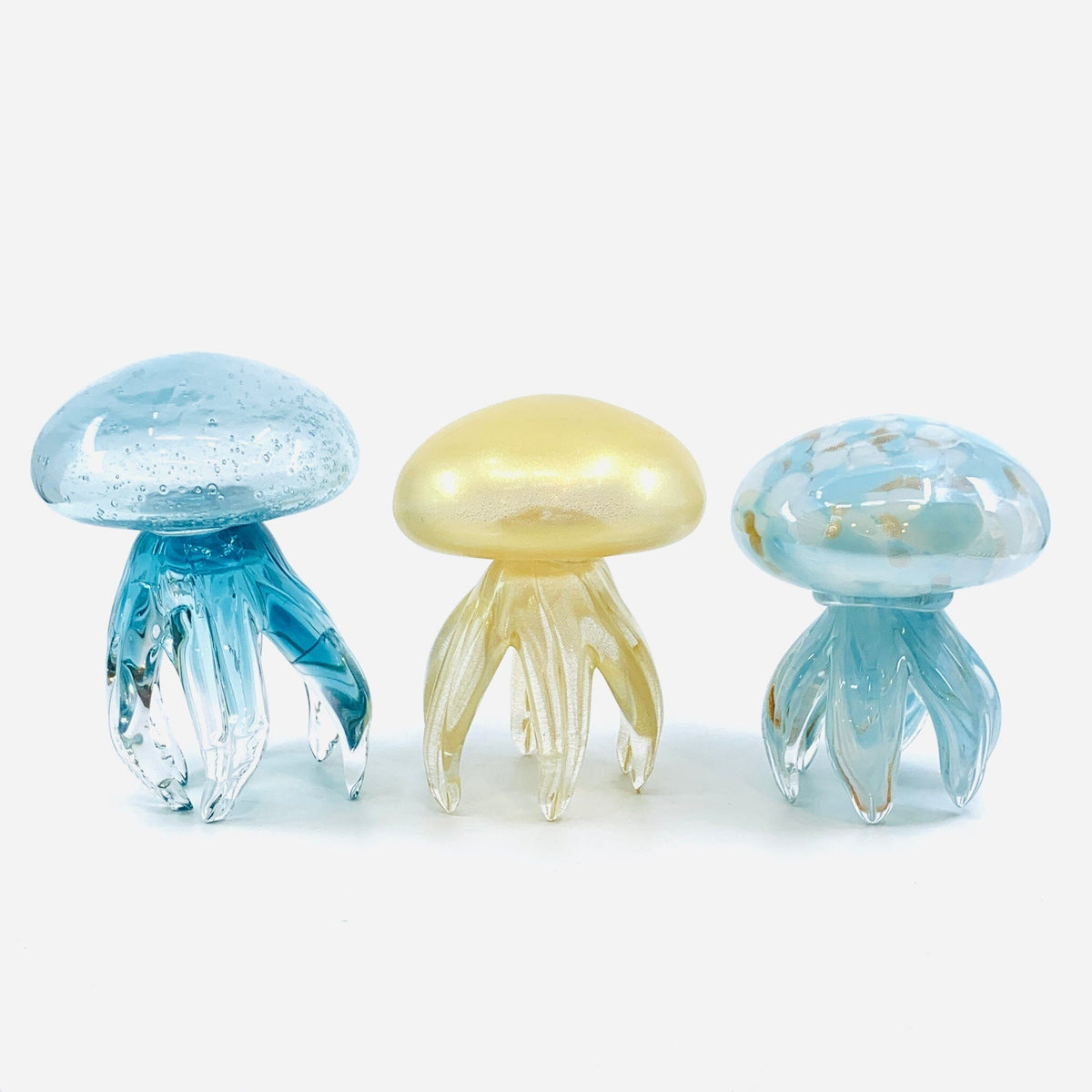 Jellyfish Statue, Gold Decor Chesapeake Bay 
