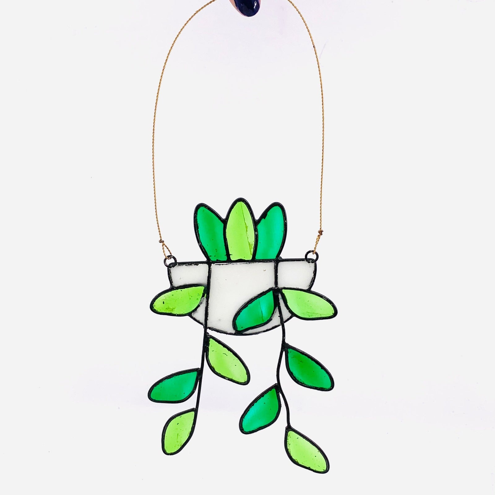 Stained Glass Suncatcher, Vine Decor Transpac 