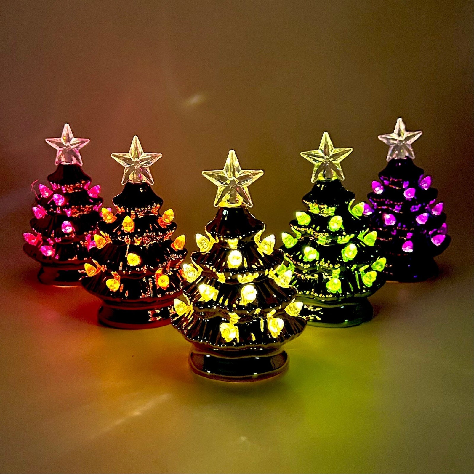 Metallic Lite-Up Pink Tree - 10 One Hundred 80 Degrees 