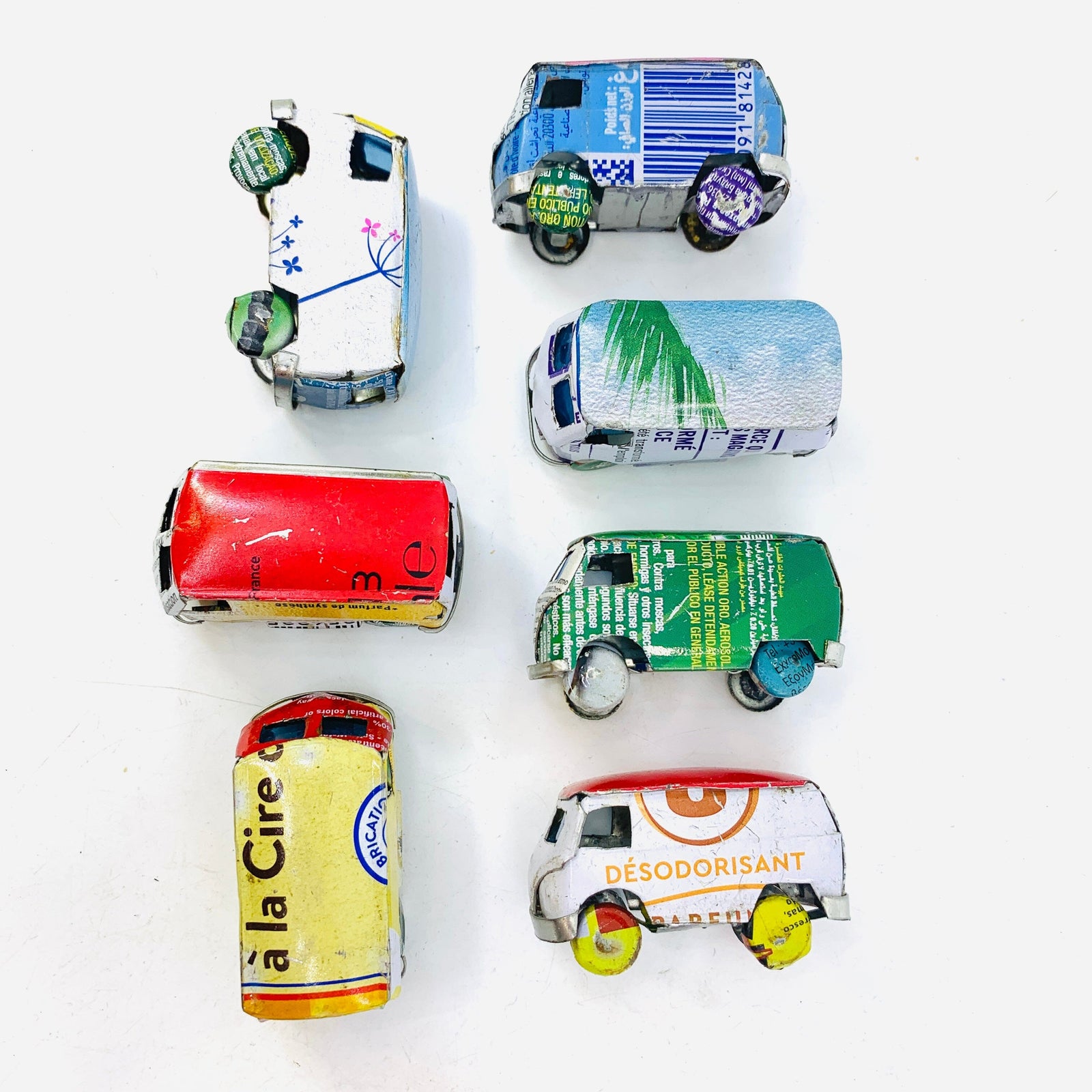 Tiny Tin Vehicles - VW Van Miniature East Africa Co. 
