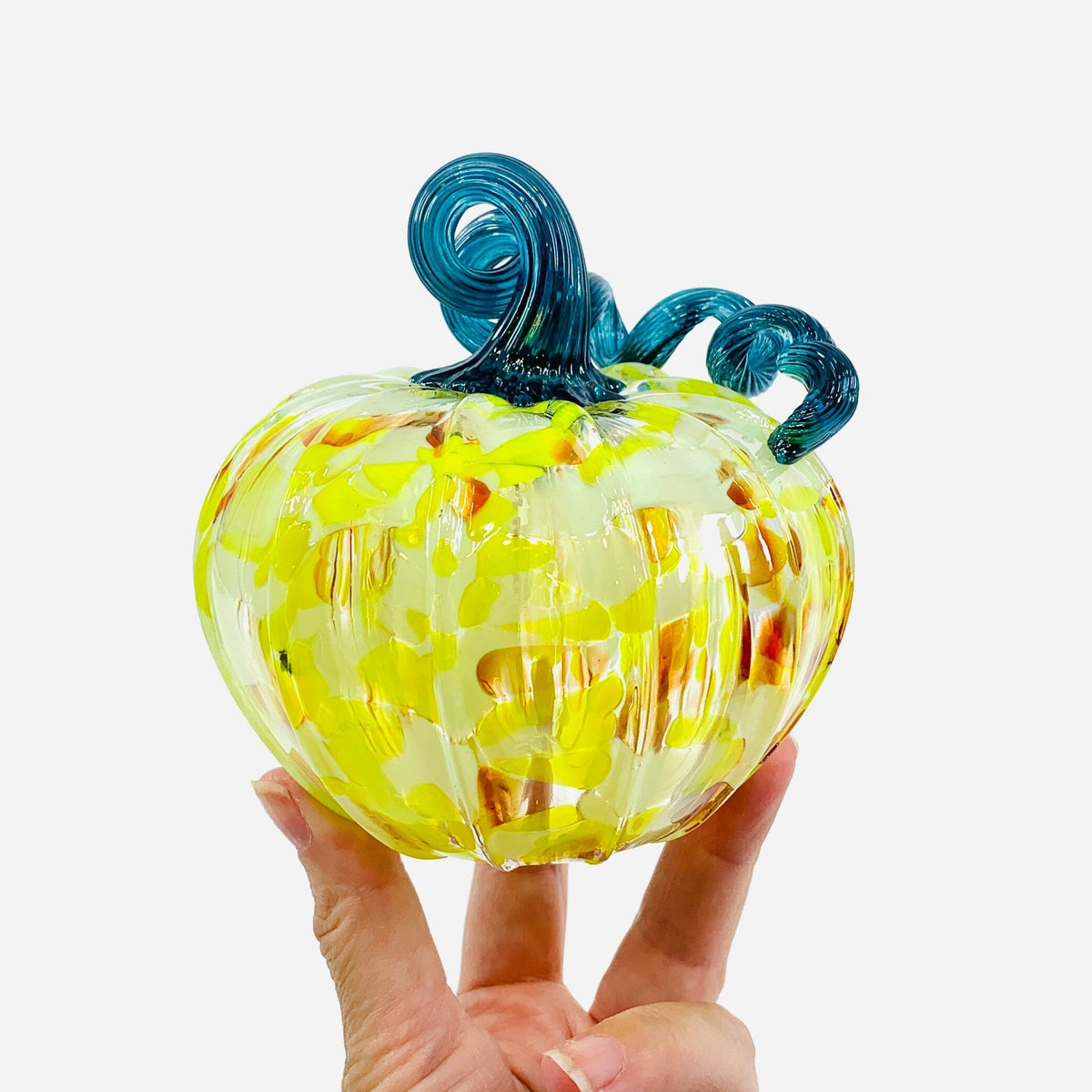 Daily Pumpkin 2834 Squat Gabby Luke Adams Glass Blowing Studio 