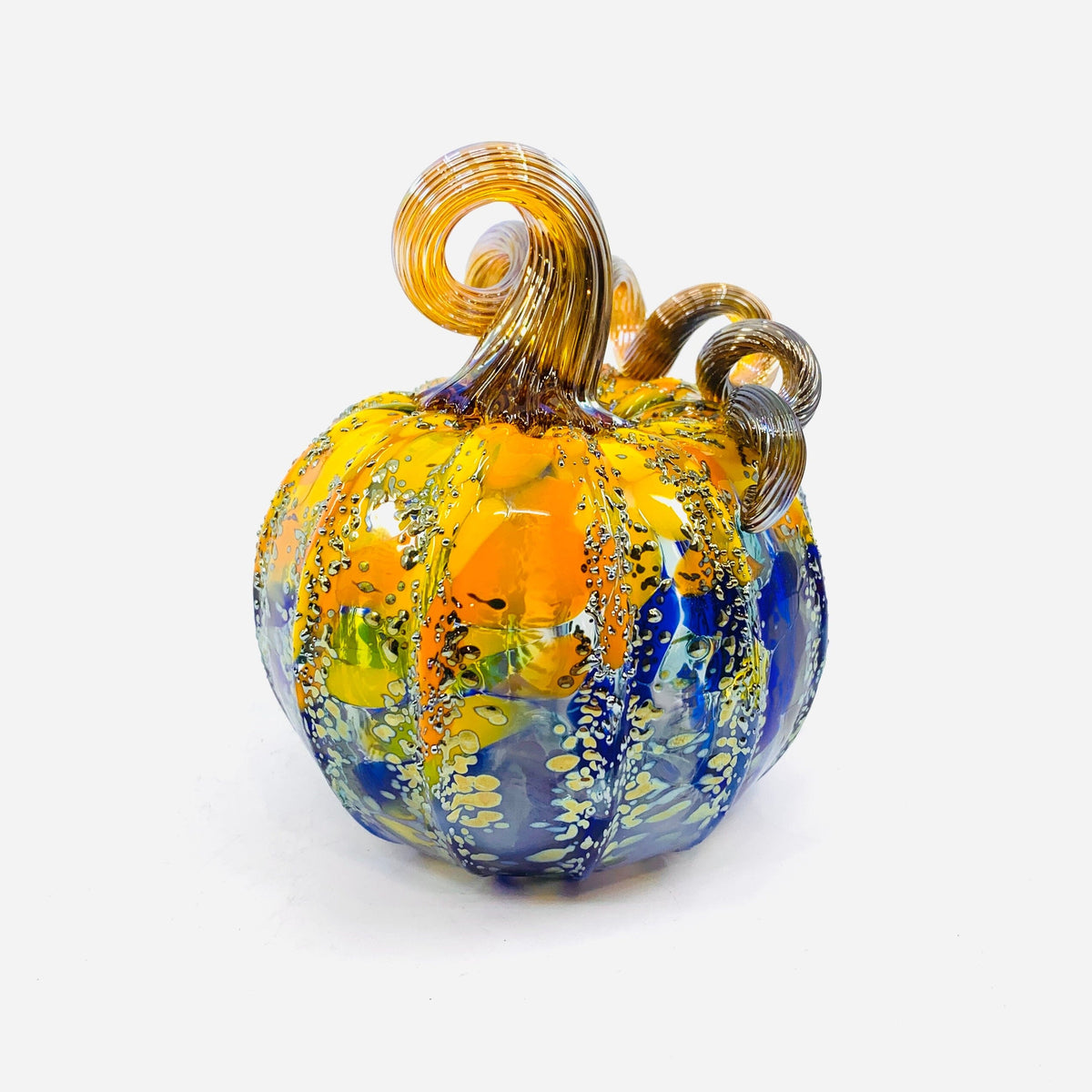 Starry Night Mini Pumpkin Inspo Luke Adams Glass Blowing Studio 