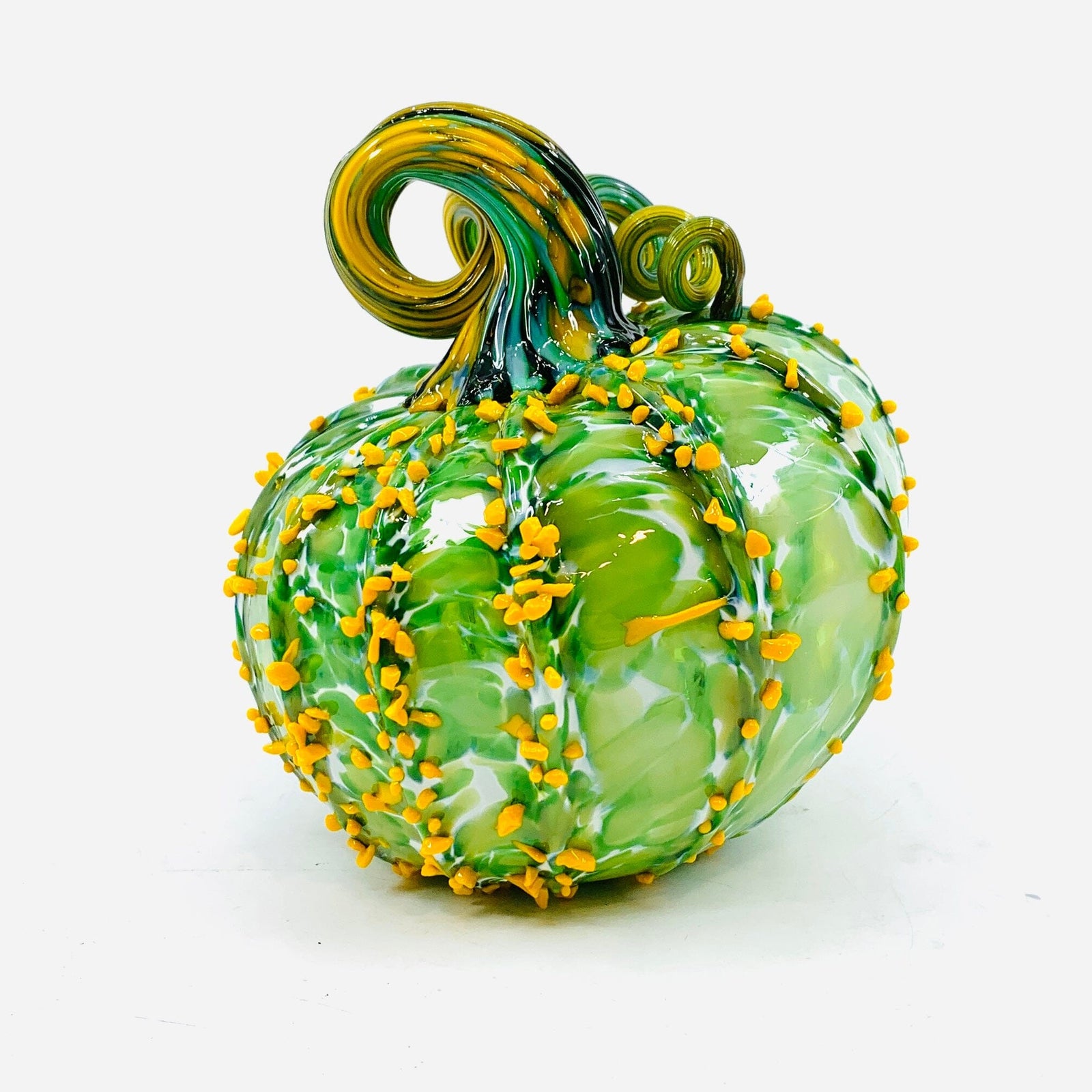 Daily Pumpkin 3812 Squat Gabby Luke Adams Glass Blowing Studio 