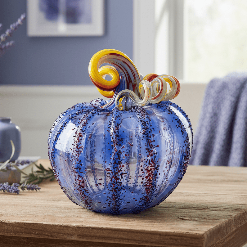 Daily Pumpkin 3432 Squat Gabby Luke Adams Glass Blowing Studio 