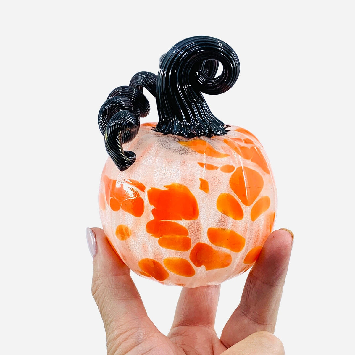 Daily Glow Pumpkin 303 Fall Mini Daily Pumpkin Luke Adams Glass Blowing Studio 