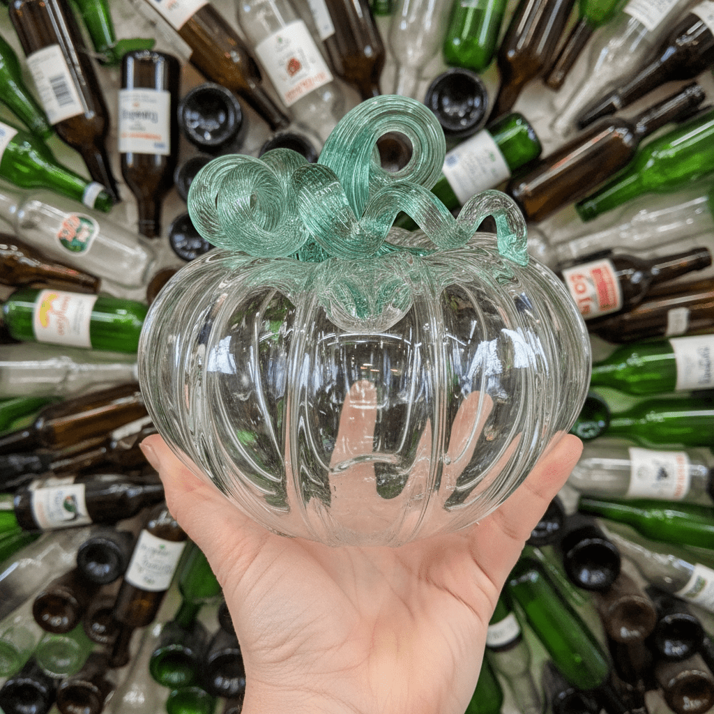 Coke Bottle Stem Squat Gabby Luke Adams Glass Blowing Studio 