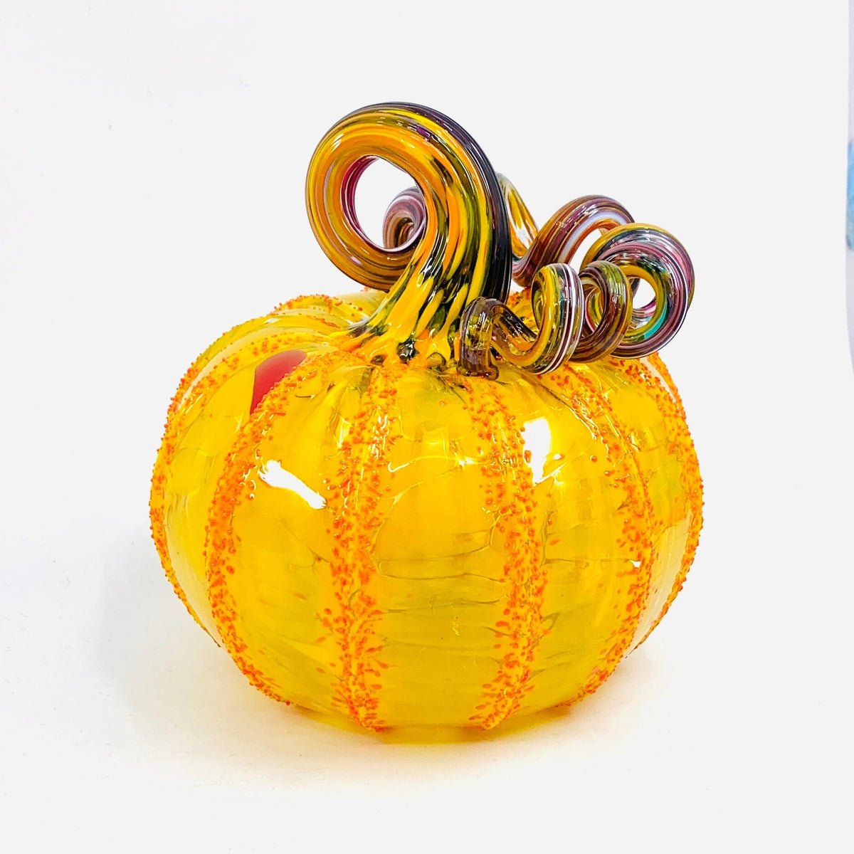 Daily Pumpkin 3032 Squat Gabby Luke Adams Glass Blowing Studio 