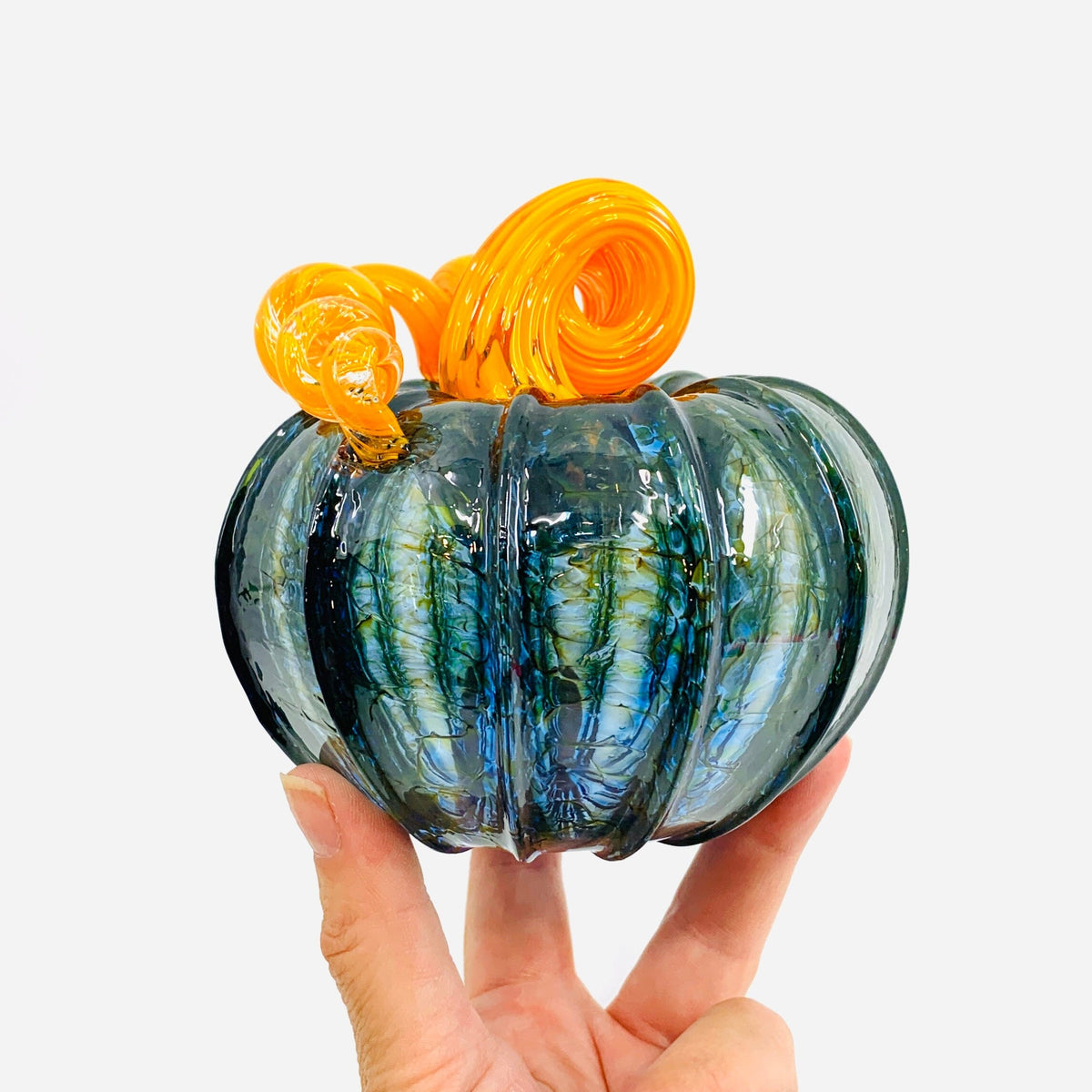 Daily Pumpkin 2810 Squat Gabby Luke Adams Glass Blowing Studio 