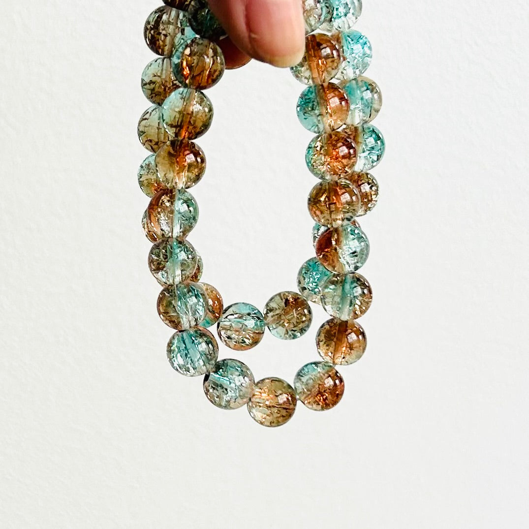 Crackle Glass Bracelets