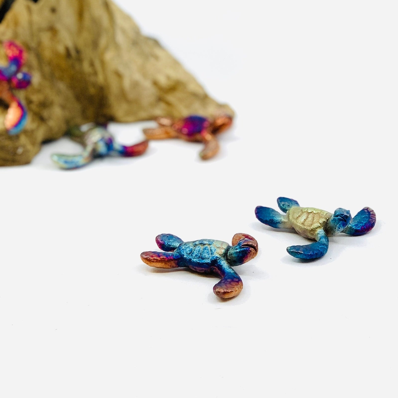 Mini Sea Turtle, Iridescent Miniature Joy Crafters INC 