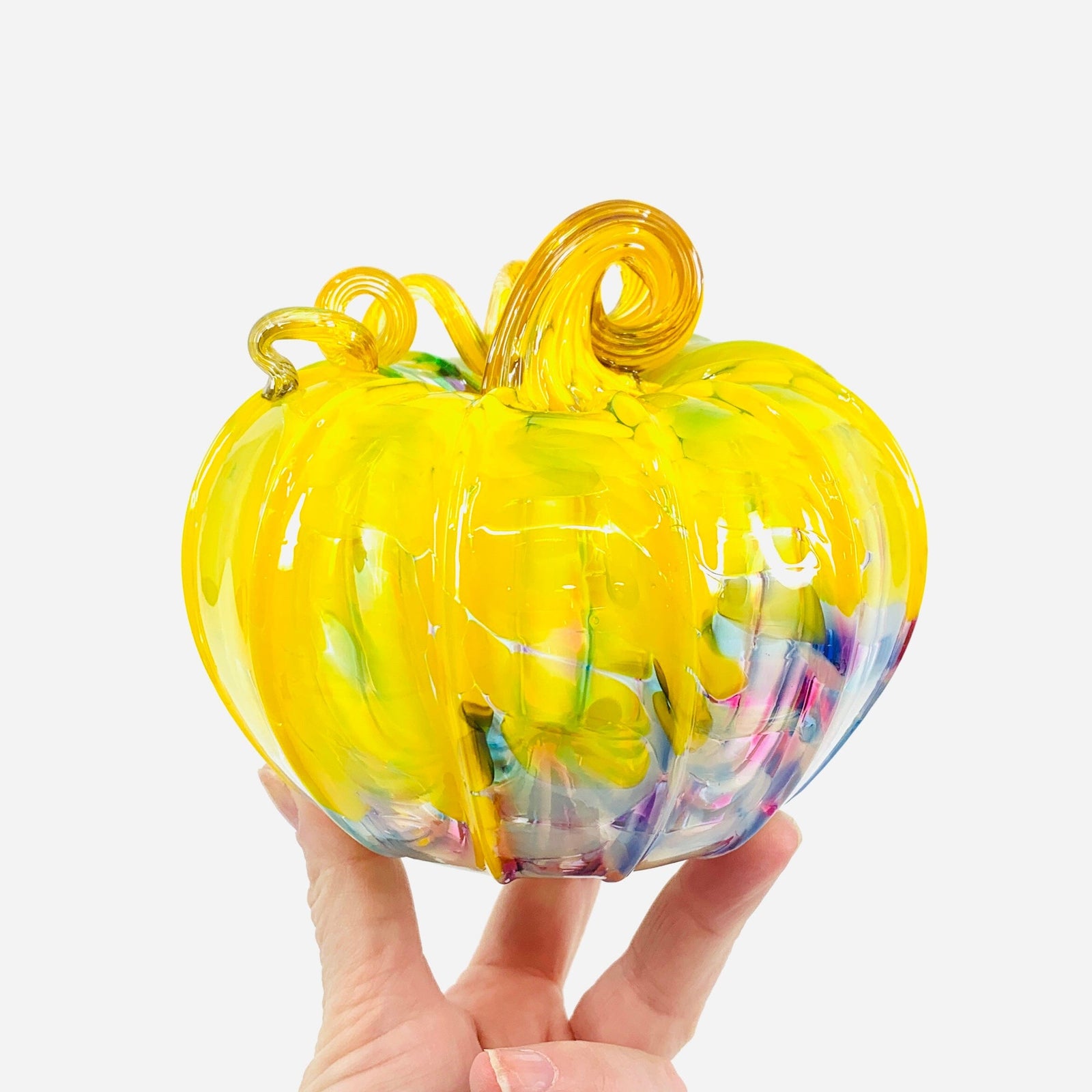 Daily Pumpkin 3236 Squat Gabby Luke Adams Glass Blowing Studio 