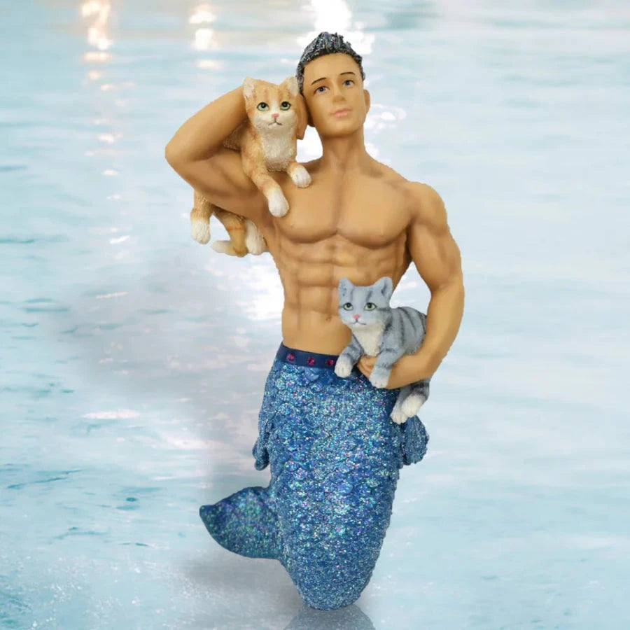 Kitty Cat Merman Ornament December Diamonds 