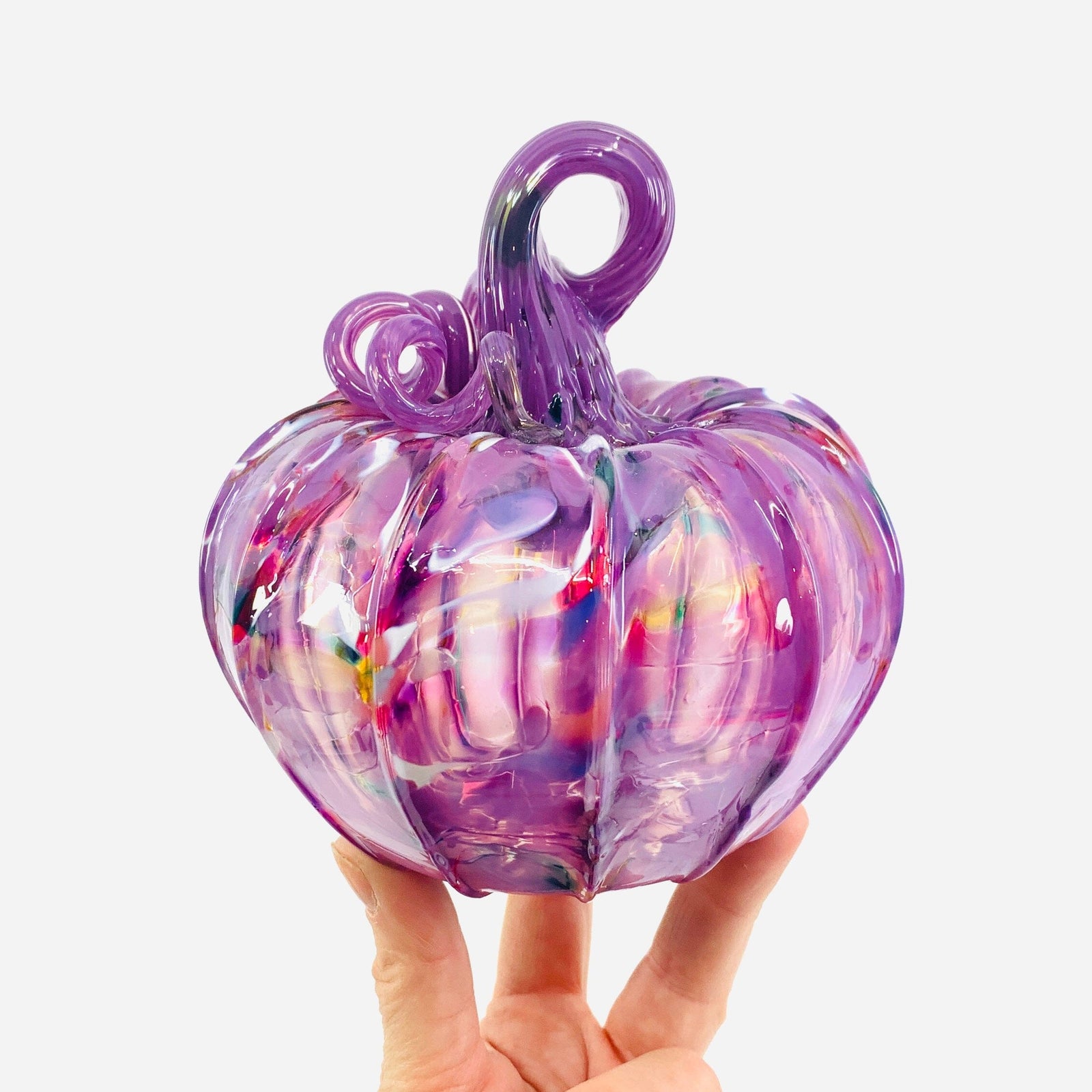 Daily Pumpkin 2656 Sweetheart Squat Gabby Luke Adams Glass Blowing Studio 