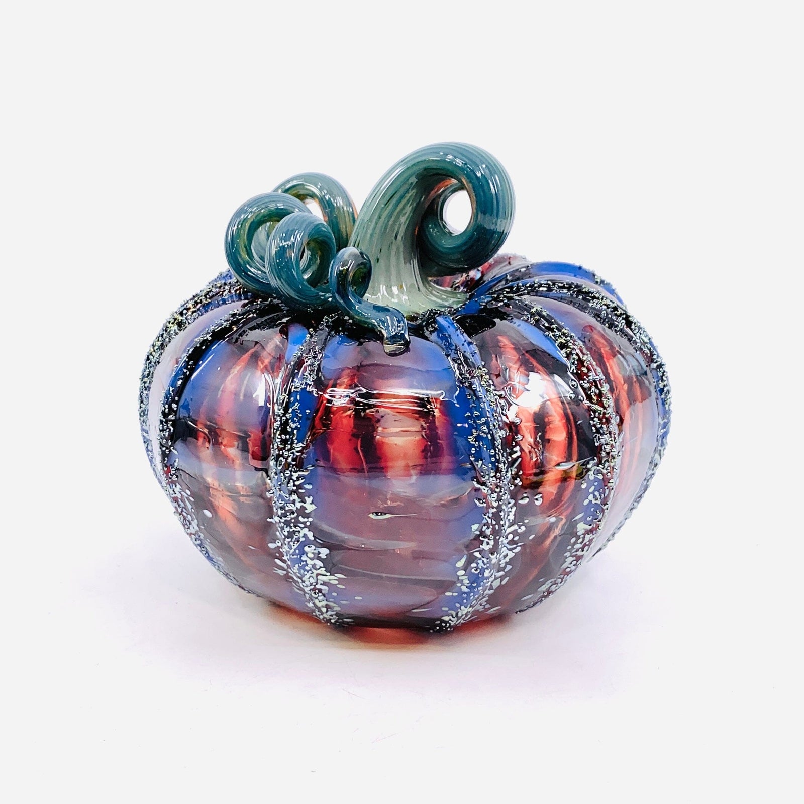 Daily Pumpkin 1148 Holiday Squat Gabby Luke Adams Glass Blowing Studio 