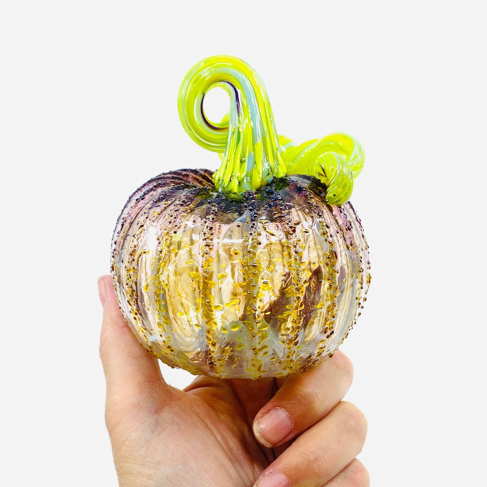 Daily Pumpkin 2414 Mini Gabby Luke Adams Glass Blowing Studio 
