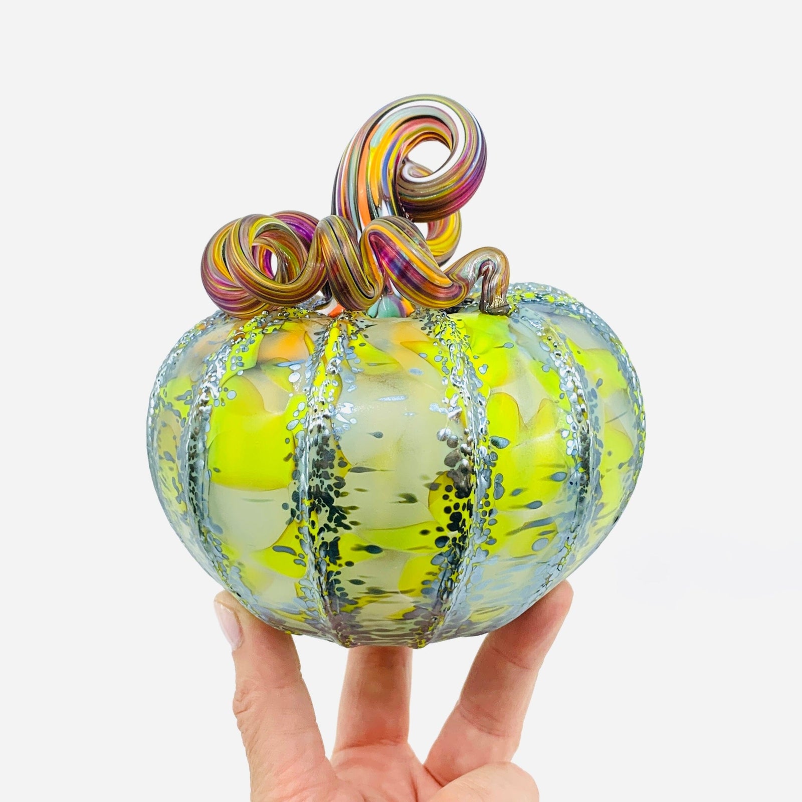 Daily Pumpkin 548 Matte Squat Gabby Luke Adams Glass Blowing Studio 