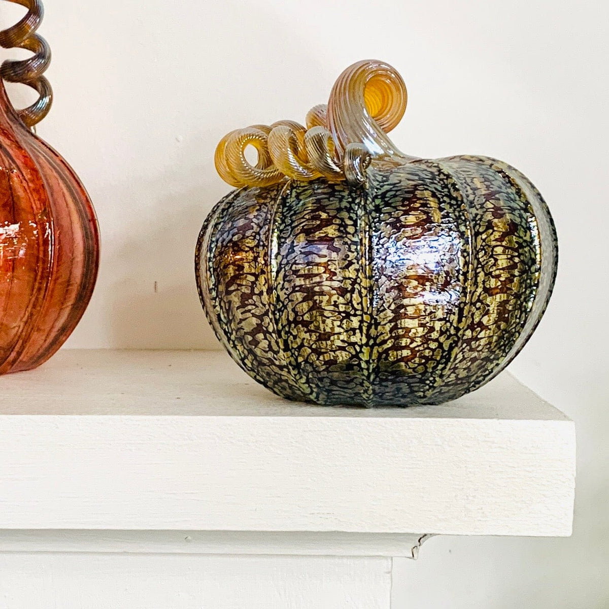 Best Pumpkin of The Day 3722 Fall Squat Gabby Luke Adams Glass Blowing Studio 