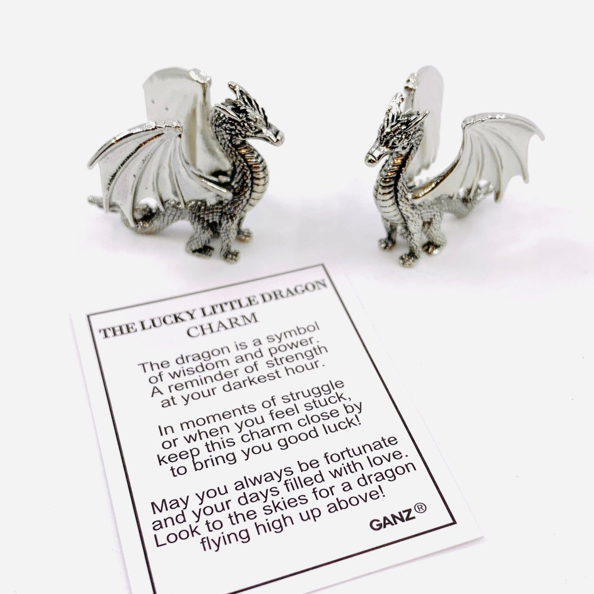 The Lucky Little Dragon Charm - PT201 GANZ 