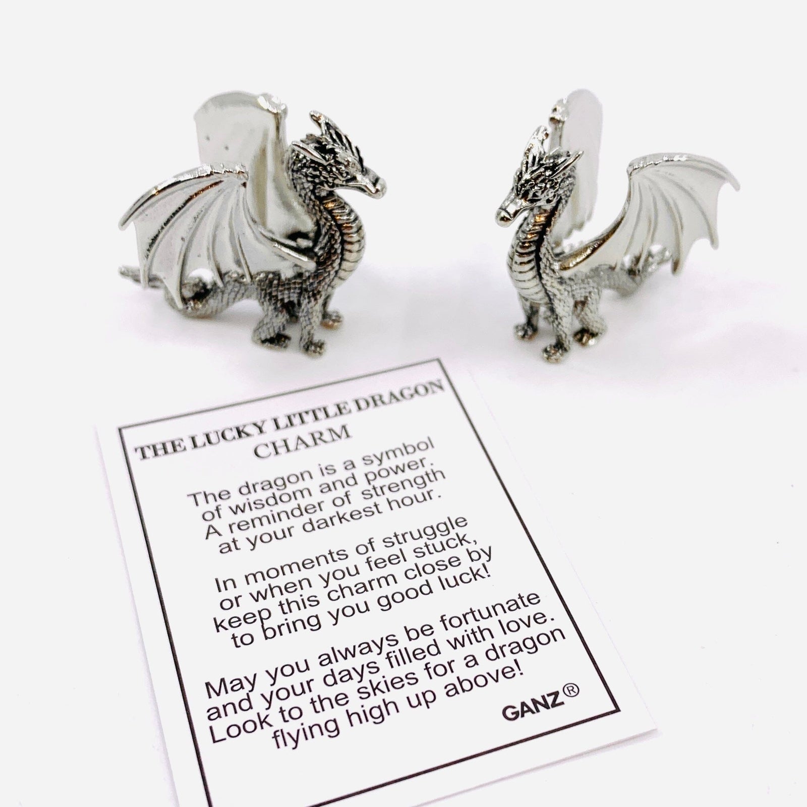 The Lucky Little Dragon Charm - PT201 GANZ 