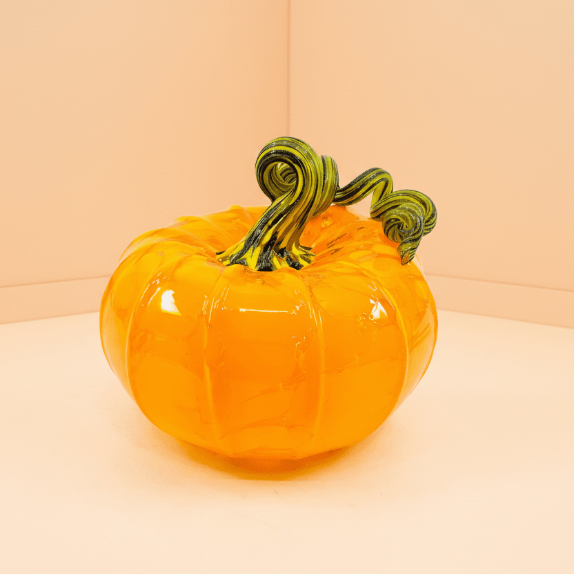 Daily Pumpkin 3675 Squat Gabby Luke Adams Glass Blowing Studio 