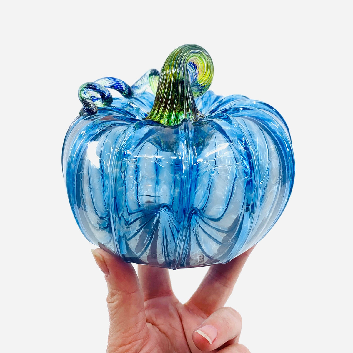 Daily Pumpkin 3553 Squat Gabby Luke Adams Glass Blowing Studio 