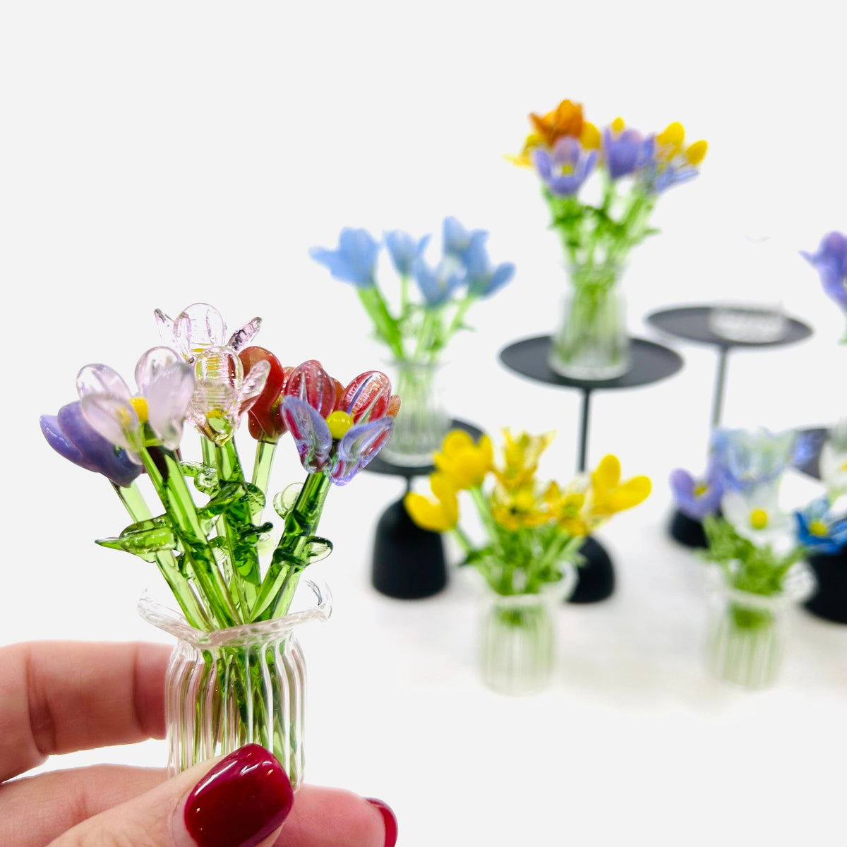 Tiny Flowers Build Your Own Bouquet Alex Vase 