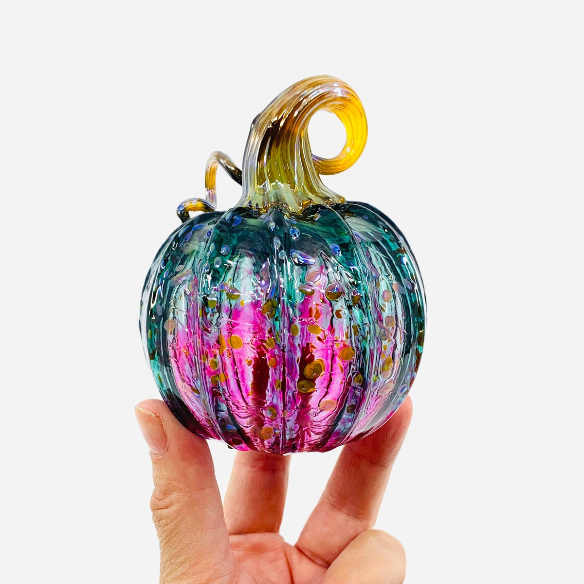 Daily Pumpkin 3483 Mini Gabby Luke Adams Glass Blowing Studio 