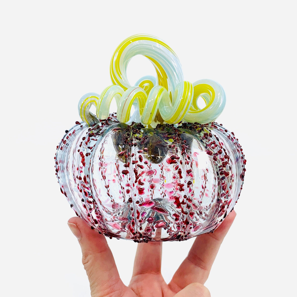 Daily Pumpkin 737 Squat Gabby Luke Adams Glass Blowing Studio 