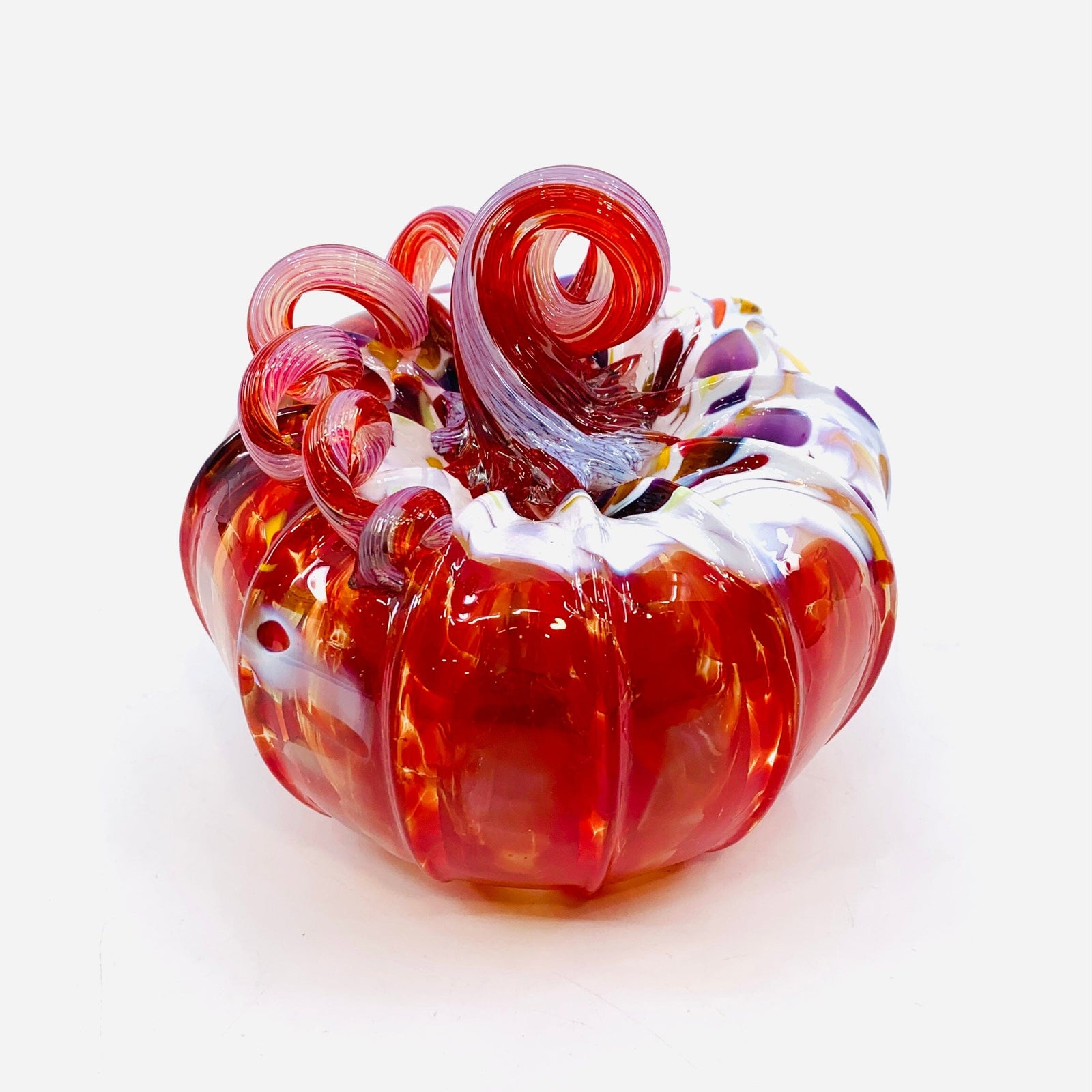 Daily Pumpkin 1625 Cupcake Squat Gabby Luke Adams Glass Blowing Studio 