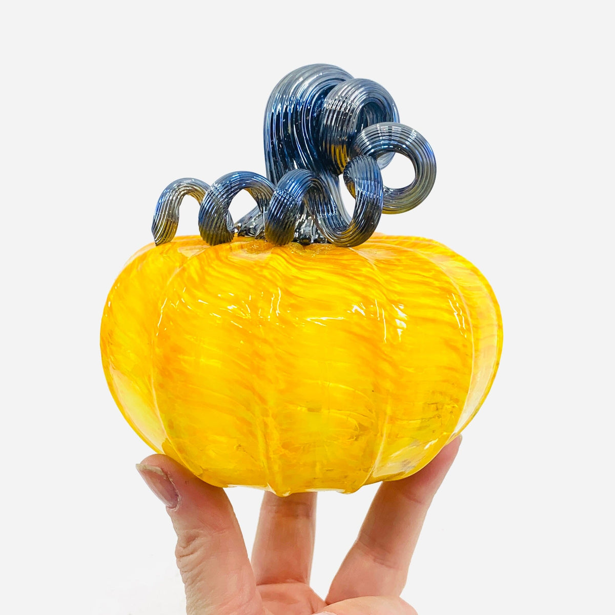 Daily Pumpkin 3482 Squat Gabby Luke Adams Glass Blowing Studio 