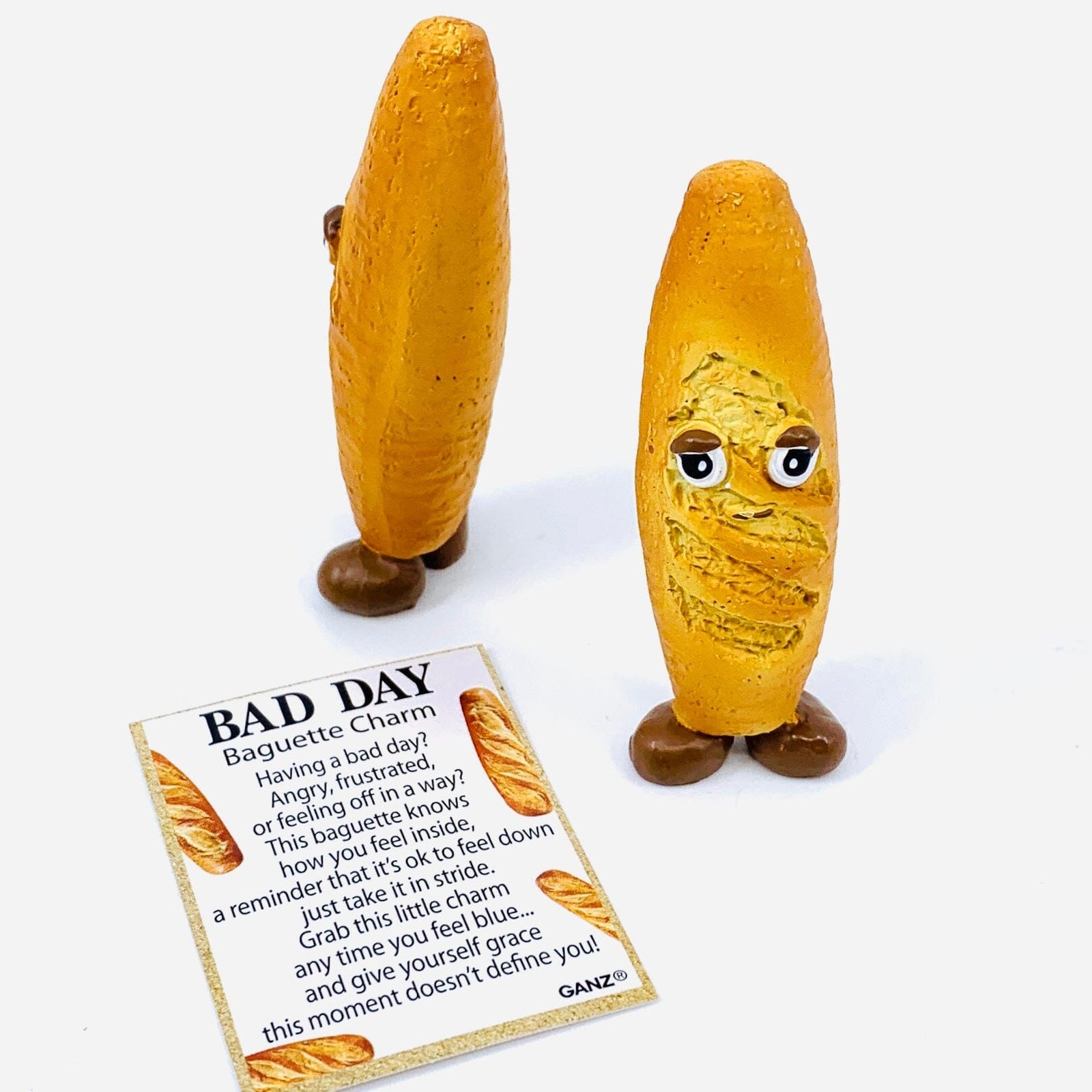 BAD DAY Baguette Charm - PT192 GANZ 