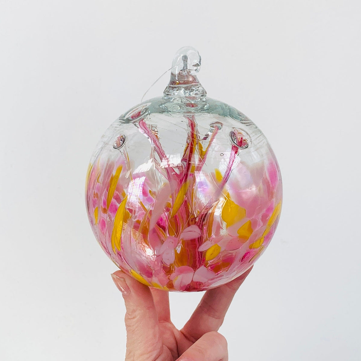 Daily 5” Wishball 3660 Gabby Luke Adams Glass Blowing Studio 