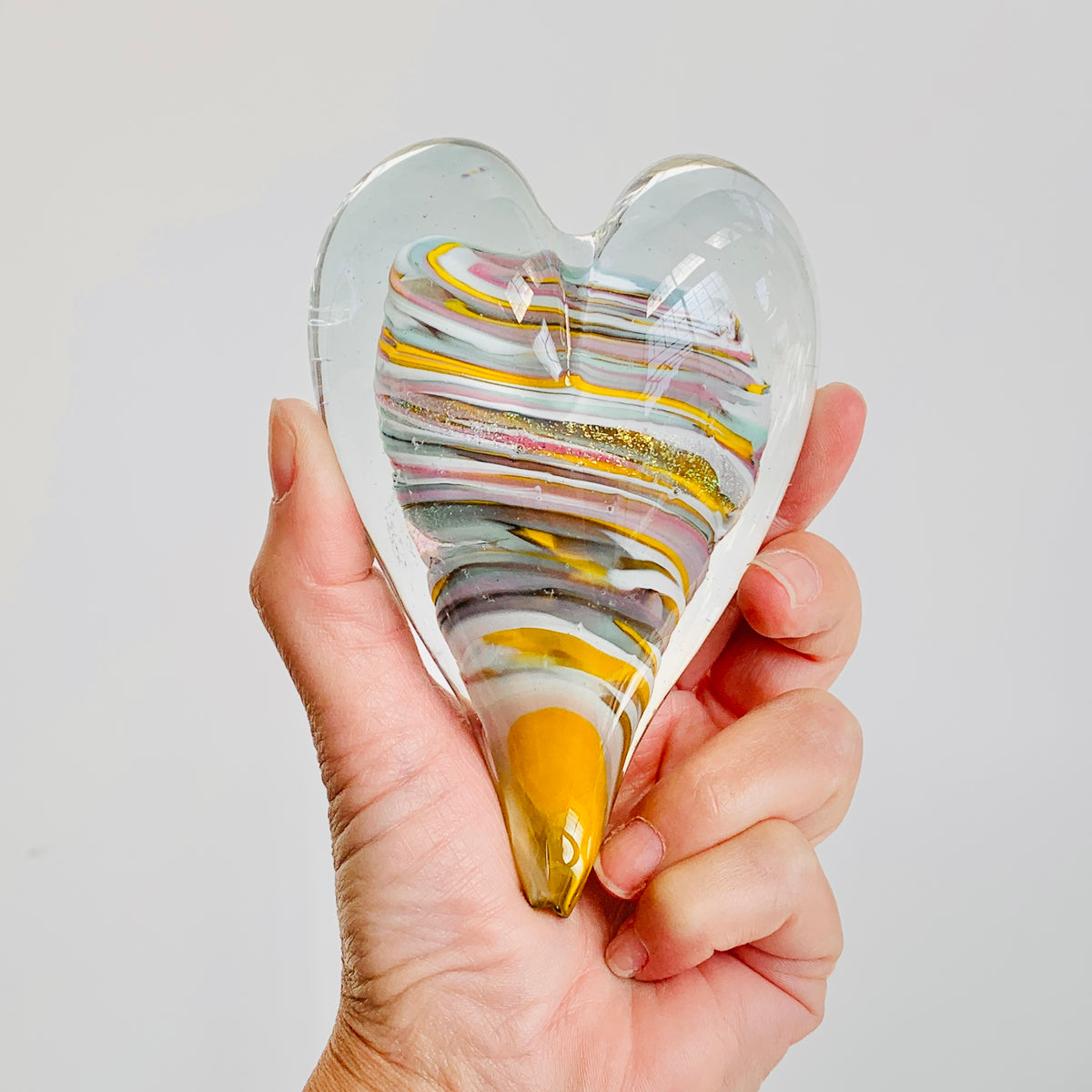Daily Pumpkin 2242 Heart Paperweight