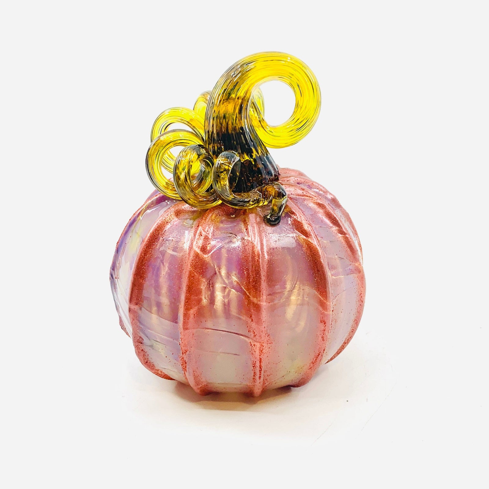 Daily Pumpkin 3612 Shimmer Mini Gabby Luke Adams Glass Blowing Studio 