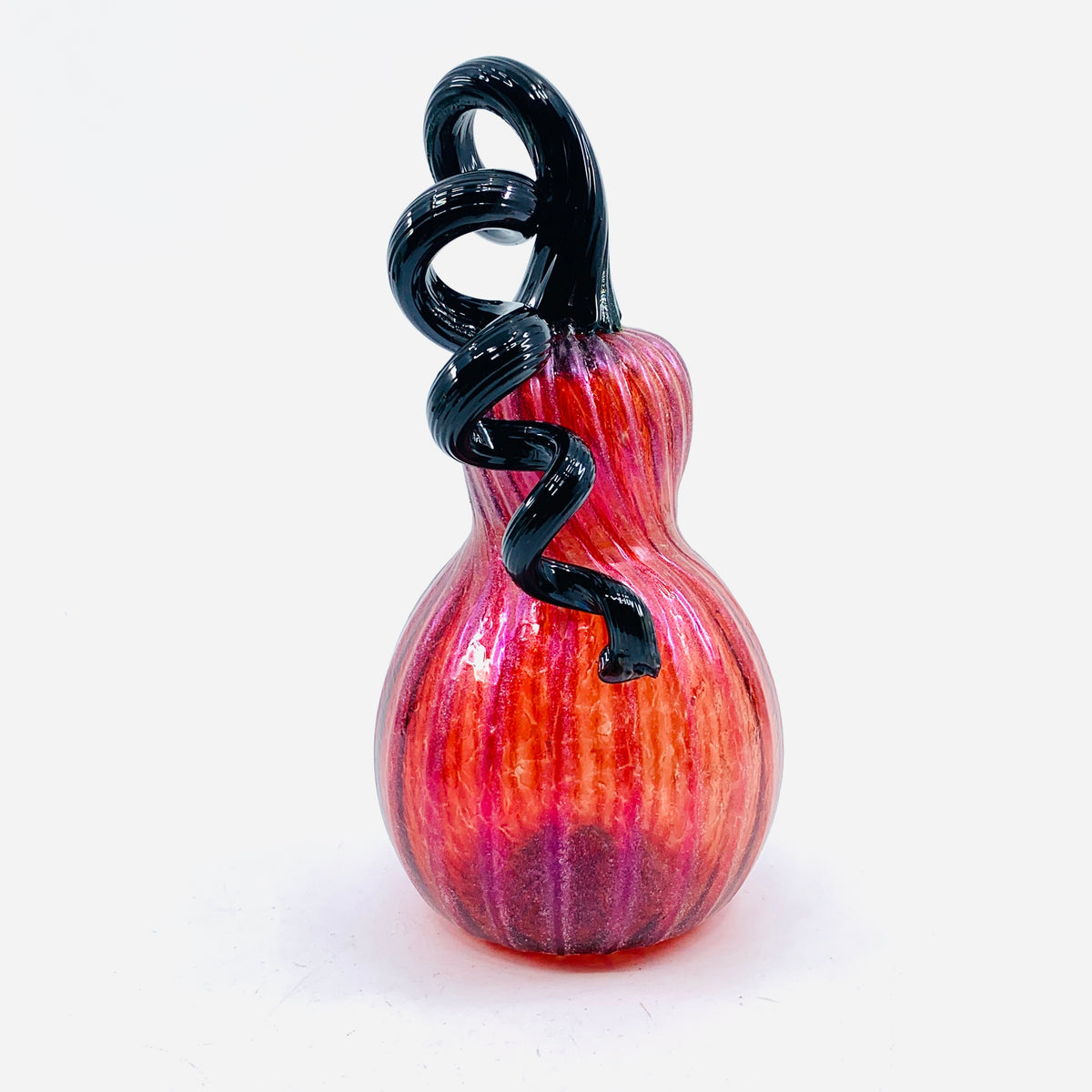 Pumpkin of The Day 141 Mini Shimmer Cranberry Gourd
