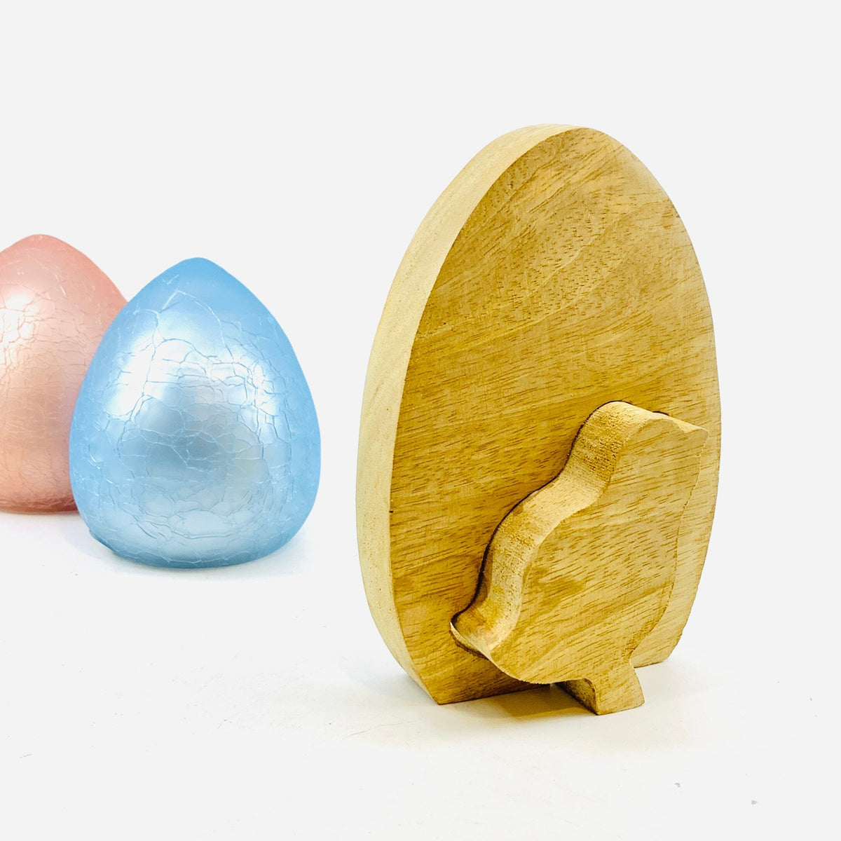 Wooden Enamel Easter Chick Décor KEL-TOY 