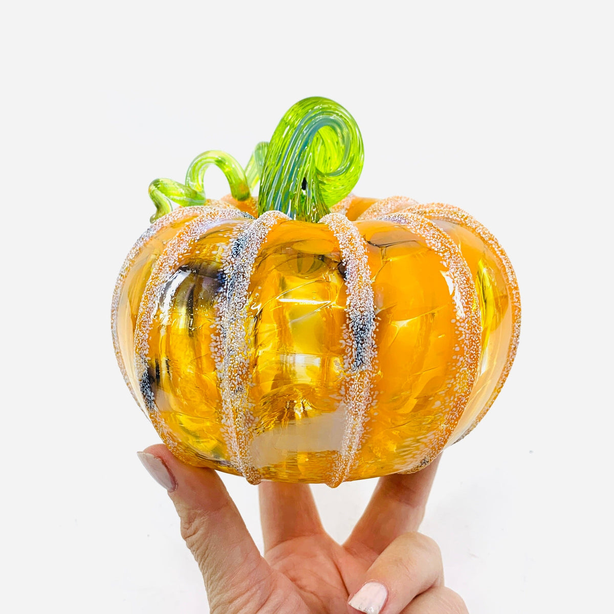 Daily Pumpkin 490 Fall Squat Daily Pumpkin Luke Adams Glass Blowing Studio 