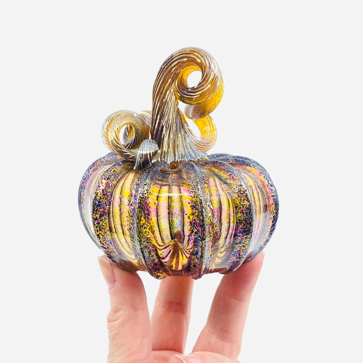 Daily Pumpkin 3366 Cutie Gabby Luke Adams Glass Blowing Studio 