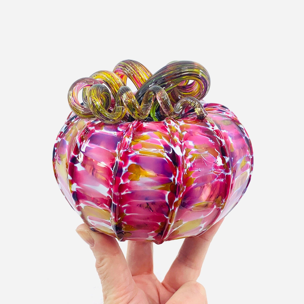 Daily Pumpkin 3273 Squat Gabby Luke Adams Glass Blowing Studio 