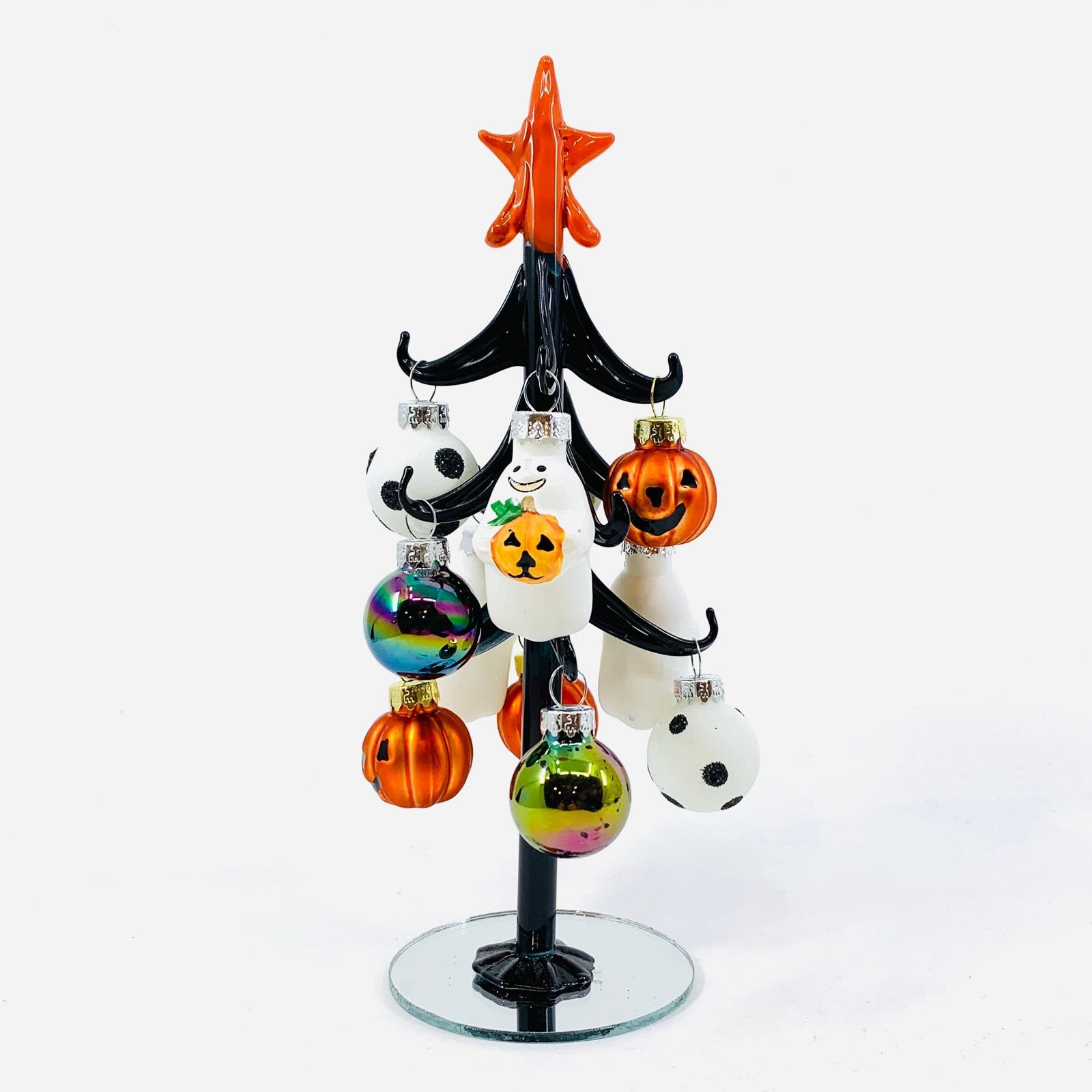 Glass Halloween Tree - Dot 29 Decor GANZ 